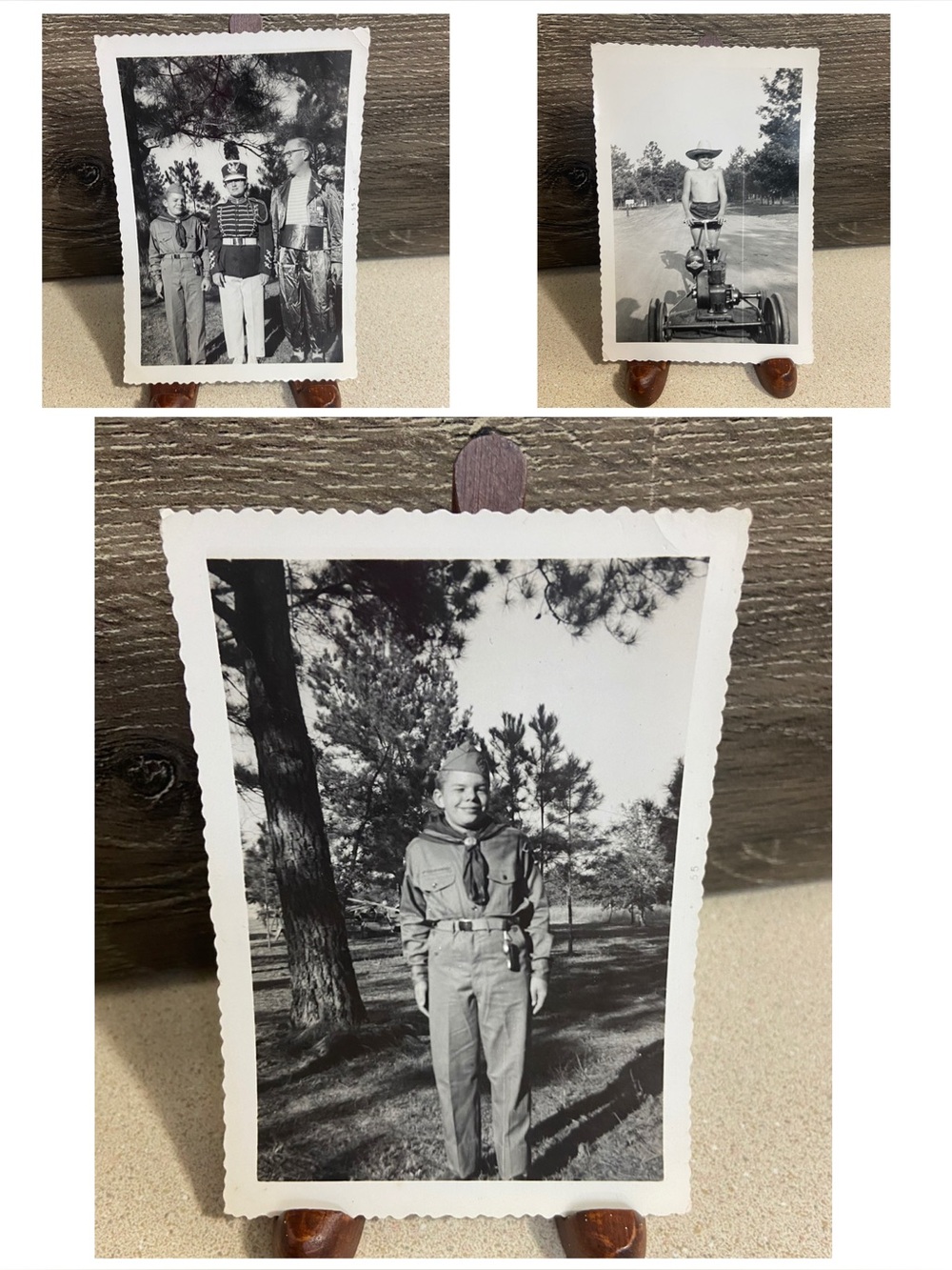 Boy Scout Picture 1950s 13yr Old November 1955 Bundle 
Vintage Black and White
